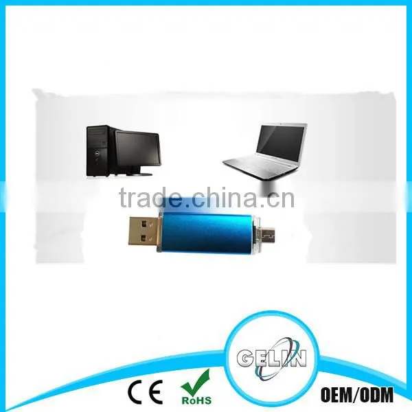 Paypal Acceptable Swivel 2 in 1 Usb Flash Drive photo-2