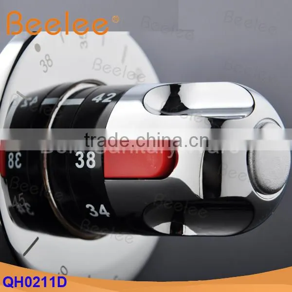 DN15(G1/2) Brass Thermostatic Mixing Valve,Adjust the Mixing Water Temperature Thermostatic Mixer photo-4
