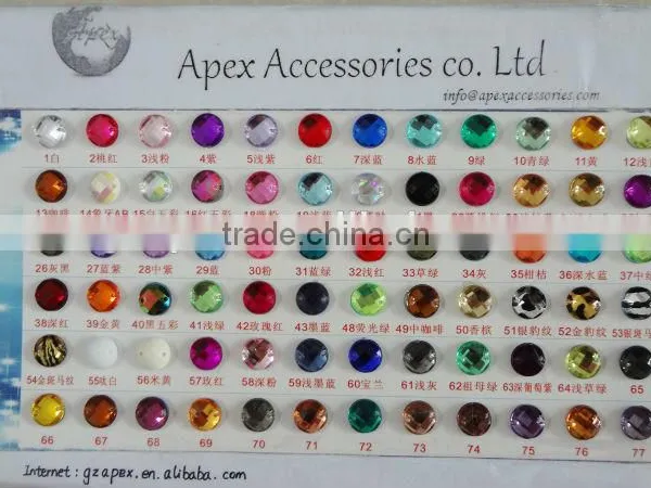 Lead Free Nickle Free Apex Acrylic Brass Claw Stone photo-2