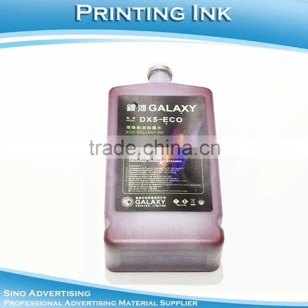 Used For DX5 DX7 Print Head 100% Original Galaxy ECO Solvent Printing Ink photo-4