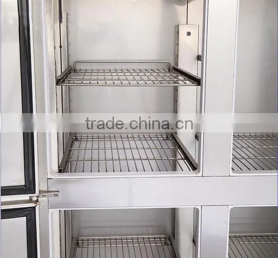 C3 900L 4-door Double-temperature Upright Commercial Refrigerator Freezer for Restaurant photo-4