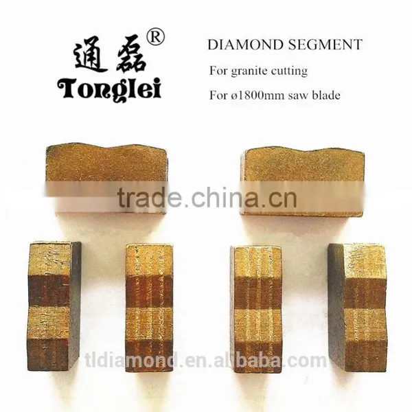Cheap High Quality 1800mm / 70" Diamond Segment for Granite and Marble Cutting