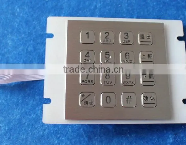 Rear Mounting Rugged Keypad With 12 Keys photo-3