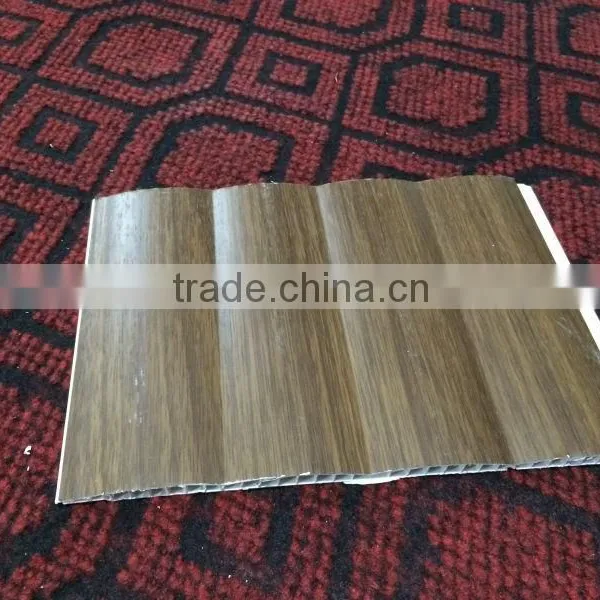 Building Materials Interior Decoration Wood Design Wall Panel Lamination, Pvc Ceiling Tiles photo-2