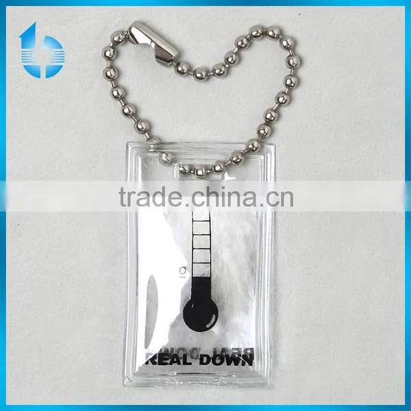 Environmental High Qualitly Pvc Down Tag for Fashion Down Wear