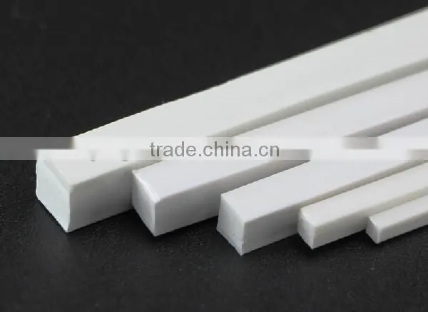 Model Square Tube in Plastic Profile, Plastic Scale Tube, DIY Model Material, Materials for Architecture Models photo-2