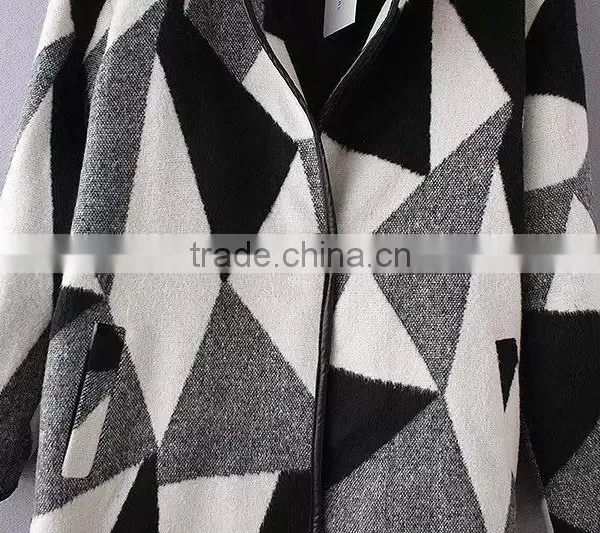 Wholesale Clothing One Button Floral Print Coat photo-4