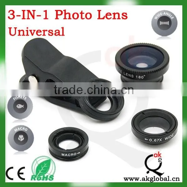 Universal Magnetic 3 in 1 Lens for Smartphones With 180 Degree Wide Lens photo-4
