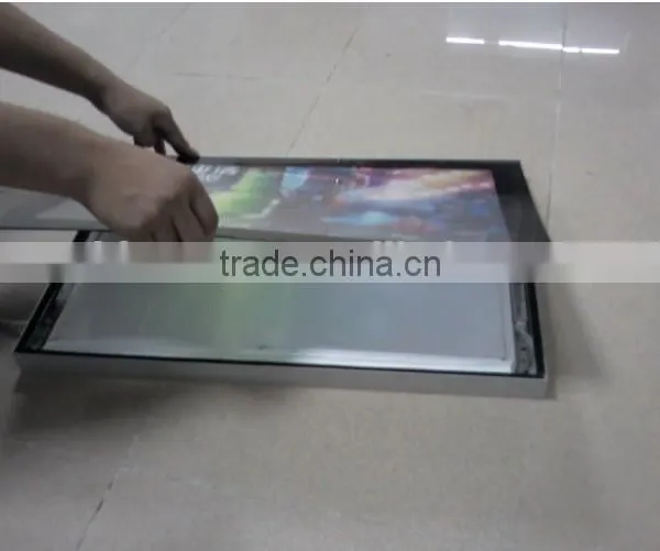 Double Sided Ultra Thin Magnetic Advertising LED Light Box photo-2