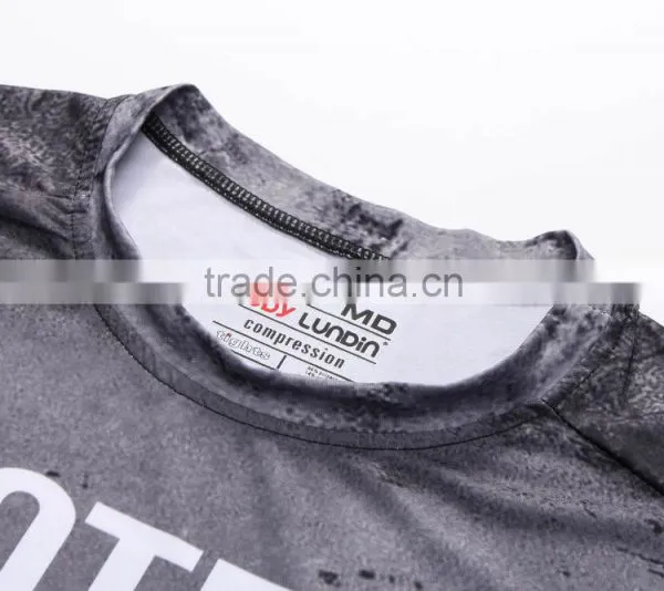 Men's Patriotic Protect This House Performance Training T Shirt Men Compression Tights Sports T Shirt photo-5