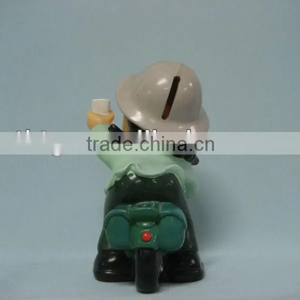 Postman With Motorcycle Saving Box photo-4
