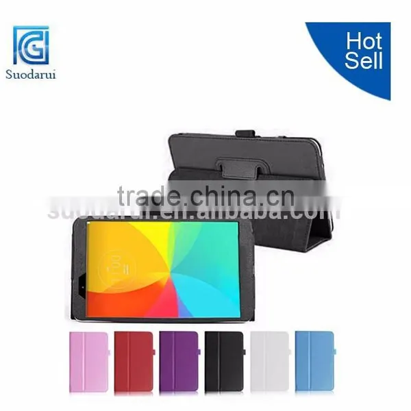 Book Stand Tablet With Smart Cover Auto Wake &Sleep + Stylus Pen Loop Tablet Case for LG Pad 7.0 V400 photo-2
