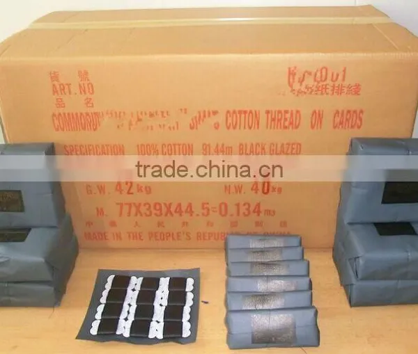 100yard Black Hair Thread, Africa Women Black Hair Thread Original, 91.44 m Black Hair Thread photo-3