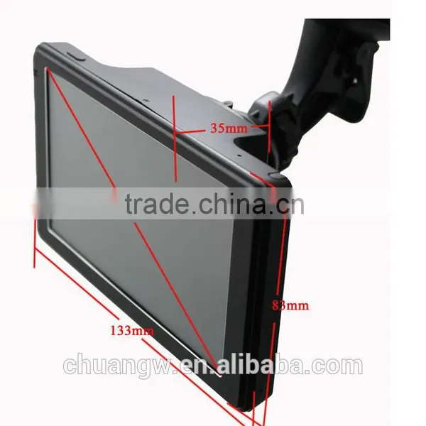 Mtk500 5inch Portable Mini Gps Tracker Free Map With Tracking Chip photo-5