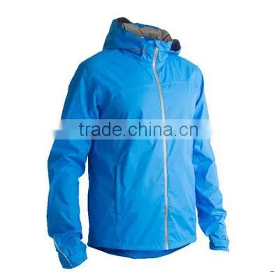 Mens Cycling Wear Packable Windproof Jacket