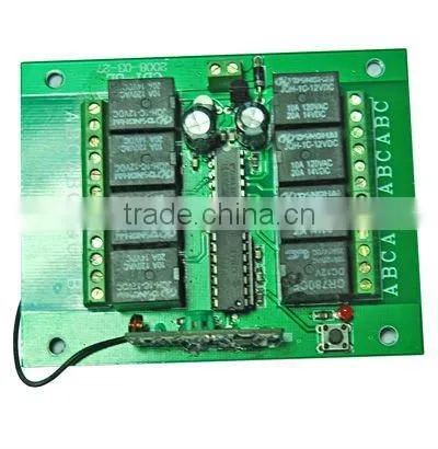 8 channel wireless Switch power/relay/outdoor/light remote control light Switch,digital remote controller 303/315/335/433/868MHz