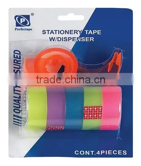 Stationery Tape With Dispenser
