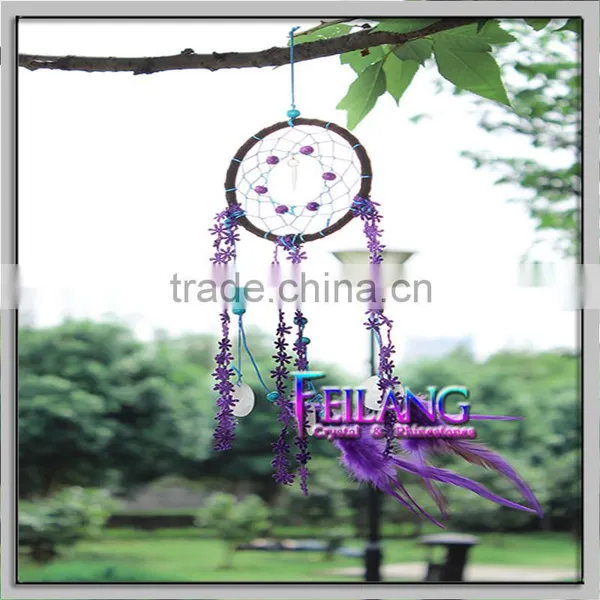 Feather Wall Hanging Decoration Ornament Dream Catcher photo-2
