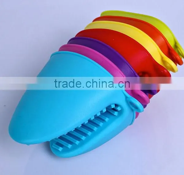 Silicone Oven Mitt Pot Holder Silicone Grill Glove Grip Pinch Kitchen Tool Grip Heat Resistant