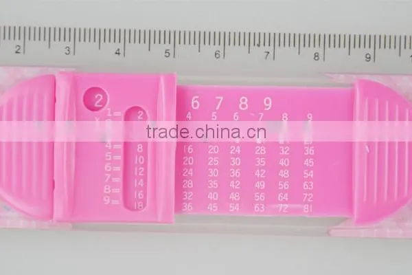 Sliding Ruler, Plastic Ruler Triangle Protractor Set photo-2