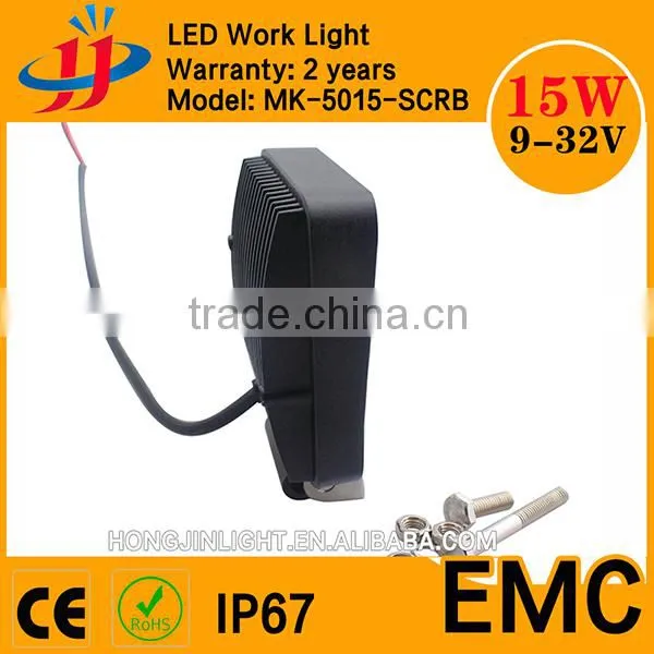 China Manufacturer 1100LM Epistar Led Fog Light 15W 5 Inch 12v Car Led Work Light photo-4