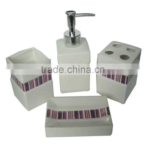 Fashional 4pcs Ceramic Bath Set photo-5