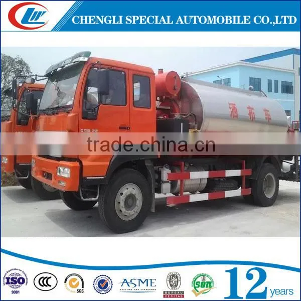 Sinotruk 2 Axles Asphalt Distributor Truck 220hp Bitumen Truck,Asphalt Spray Truck photo-3