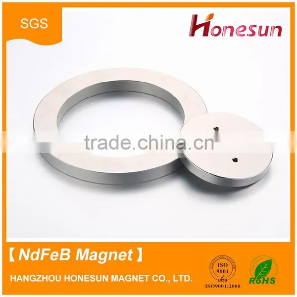 Manufacturers Custom Super Strong Ring Shape NdFeB Magnets photo-2