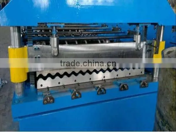 Protable Metal Roofing Sheet Roll Forming Machine / Zinc Roofing Roller Former Maker photo-2