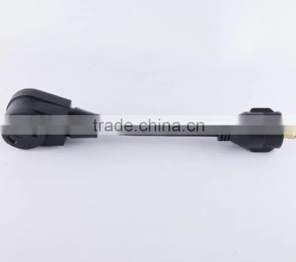 Z90108 30A 3-Prong Locking Male to 30A Female Generator Adapter