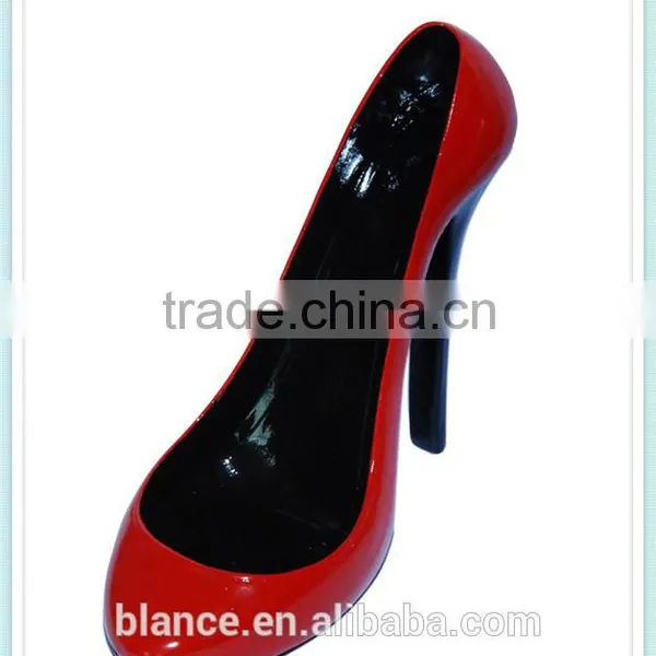 Single Decorative Wine Bottle Holder High Heel Shoe Design photo-2