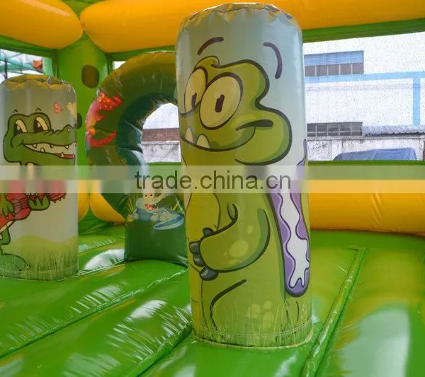 SUNJOY High Quality Inflatable Castle With Slide Colorful Bouncy Slide for Sale photo-5