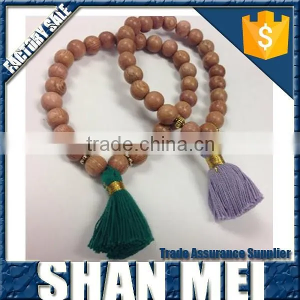 Natural Wood Bead Prayer Bracelets,Buddhist Wooden Rosary Beaded Bracelets photo-2