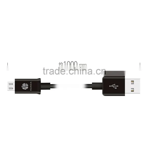 Quick Charging Pure Copper Wire Sync Micro Usb Cable Black for Android Digital Devices photo-3