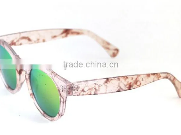 2015 New Arrival Wholesale Leopard Tortoise Round Sunglasses photo-5