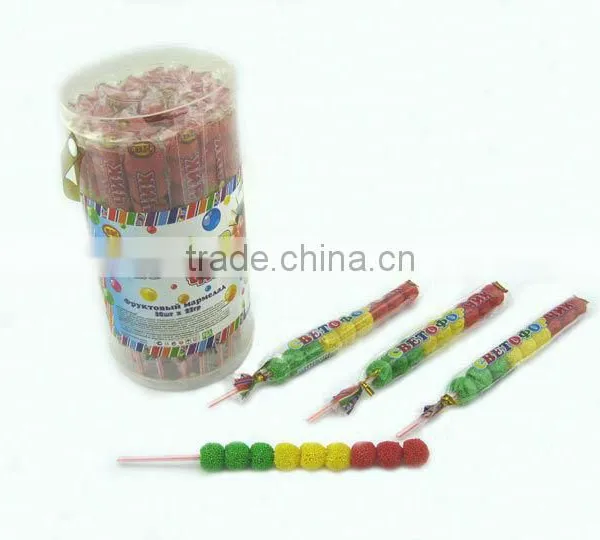 Fruity Jelly Ball Traffic Light Soft Jelly Candy in Jar, 22g Gelatin Candy photo-2