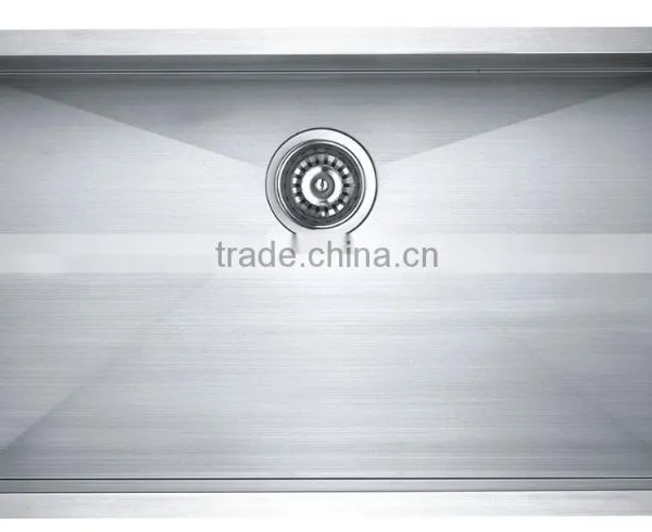 Canada Style Stainless Steel Single Bowl Hand Made Kitchen Sink GR-Z5343 photo-5
