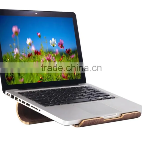 Universal Laptop Samdi Wood Holder Stand, for Macbook Wood Holder Wooden Stand Holder photo-2