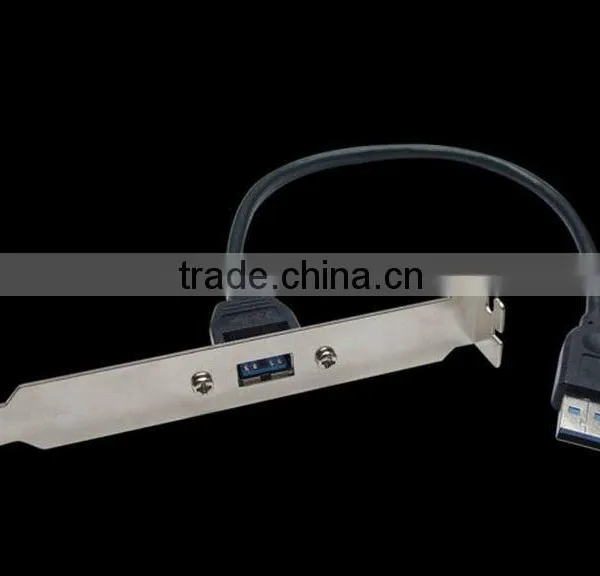 USB 3.0 A Male to USB 3.0 A Female With Bracket photo-2