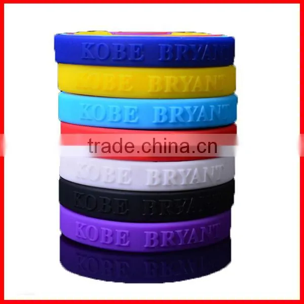 Custom Embossed Silicone Wristband/silicone Wristband
