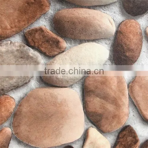 China Factory Produce Modern Horse Decoration 3d Stone Wallpaper photo-3