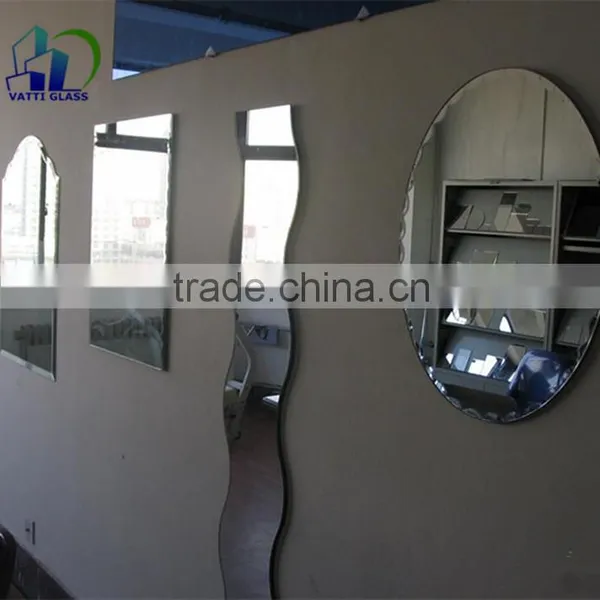 1mm Aluminum Mirror Glass Cheap Clear Sheet Glass Mirror photo-4