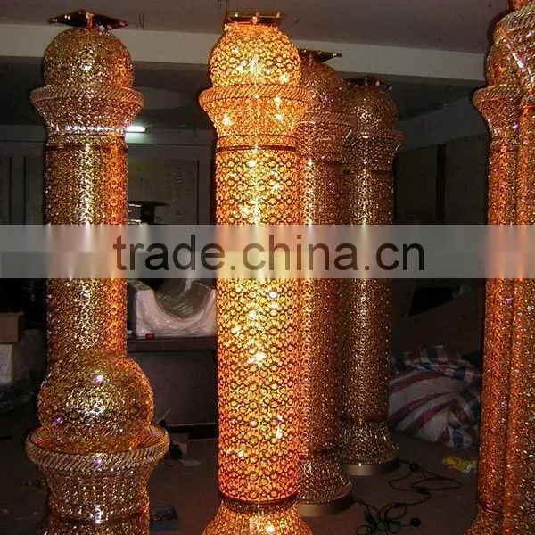 2016 New LED Pillar, Wedding Event Decor Lighting Pillar, Wedding Column Rotating Pillar