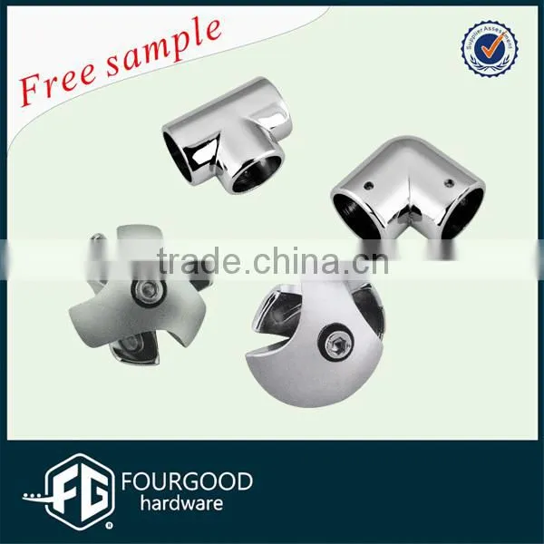 Aluminium Alloy Metal Round Tube Connectors photo-2