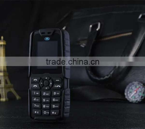 XP3300 Black Unlocked Phone Quad Band With 12000mAh Battery / FM / MP3 / Dual SIM / Flashlight Functions photo-2