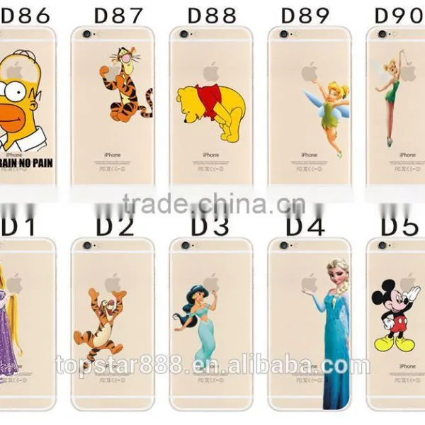 Wholesale Cell Phone Case With Carton Imprint ,Lovely TPU Phone Case as the Promotion Gift . photo-2