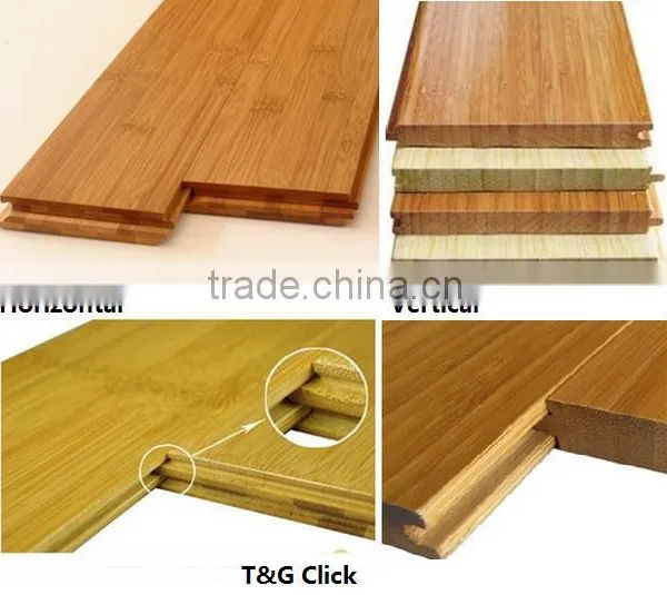 Made in China T&G Click Waterproof and Mothproof Solid Bamboo Flooring photo-6