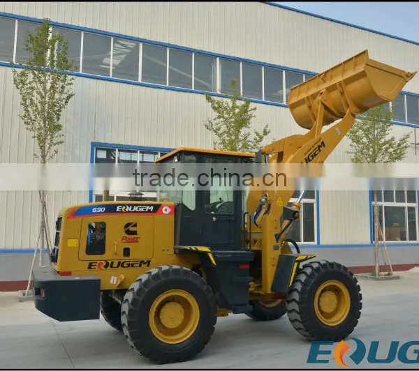 GEM 630 China 3T Wheel Loader Construction Machinery With 92kw Diesel Engine photo-6