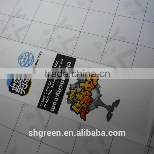 Fashion Collection Trousers Taffeta Printed Labels photo-2