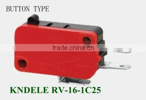 RV push button micro switch 16A RV-16-1C25